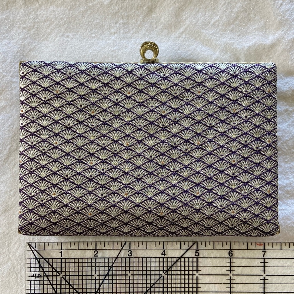 Vintage Japanese Silk Purse Clutch